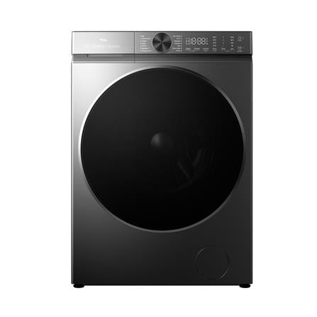 เครื่องซักอบผ้าฝาหน้า TCL WT12XCWDG 12/8 กก. 1400 RPM อินเวอร์เตอร์ สีเทา_0