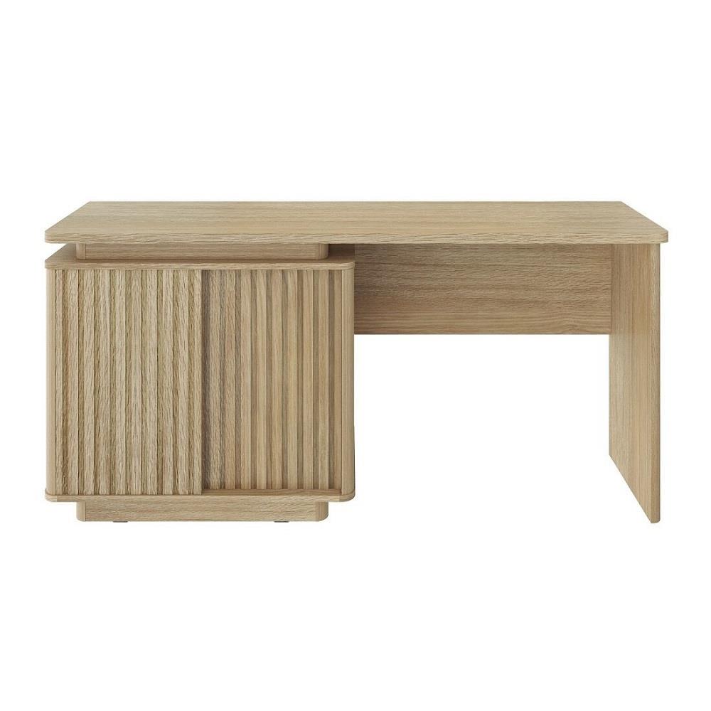 โต๊ะเครื่องแป้ง (ที่นั่งขวา) SB FURNITURE VALLEY 19238542 160 ซม. สีไม้อ่อน
