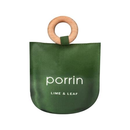 ถุงหอมปรับอากาศ PORRIN MINIMAL LIME & LEAF 30 กรัม สีเขียว_0