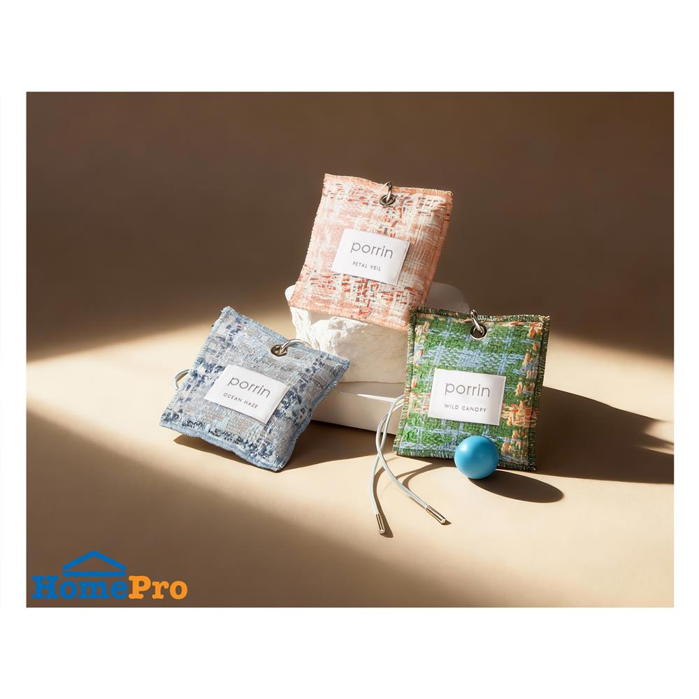 ถุงหอมปรับอากาศ PORRIN SWEATER WILD CANOPY 30 กรัม สีเขียว