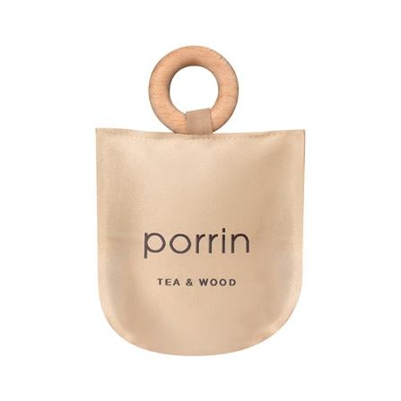 ถุงหอมปรับอากาศ PORRIN MINIMAL TEA & WOOD 30 กรัม สีเบจ_0