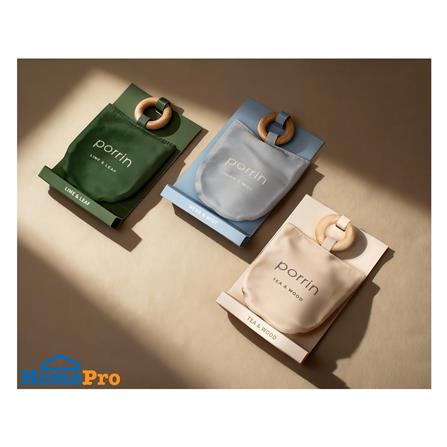 ถุงหอมปรับอากาศ PORRIN MINIMAL TEA & WOOD 30 กรัม สีเบจ_3