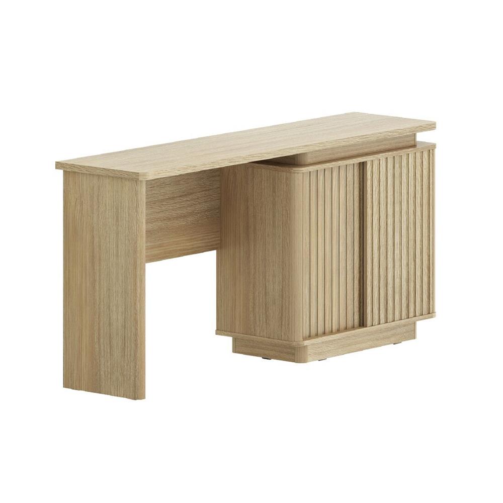 โต๊ะเครื่องแป้ง (ที่นั่งซ้าย) SB FURNITURE VALLEY 19238543 160 ซม. สีไม้อ่อน