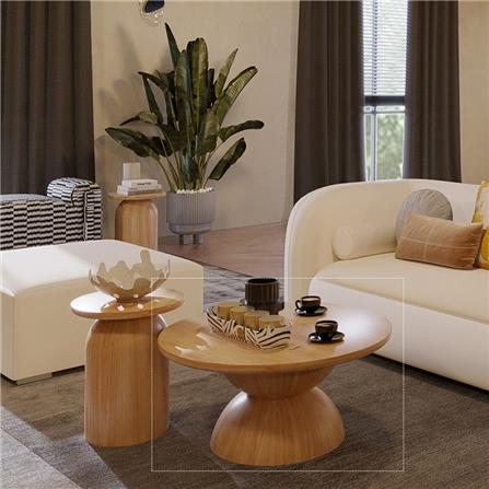 โต๊ะกลาง SB FURNITURE WASIAN 80 ซม. สีไม้ธรรมชาติ_3