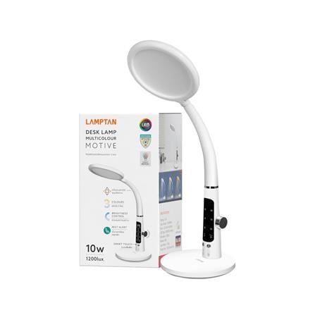ไฟอ่านหนังสือ LED LAMPTAN MOTIVE 10 วัตต์ DAYLIGHT/COOL WHITE/WARM WHITE สีขาว_7