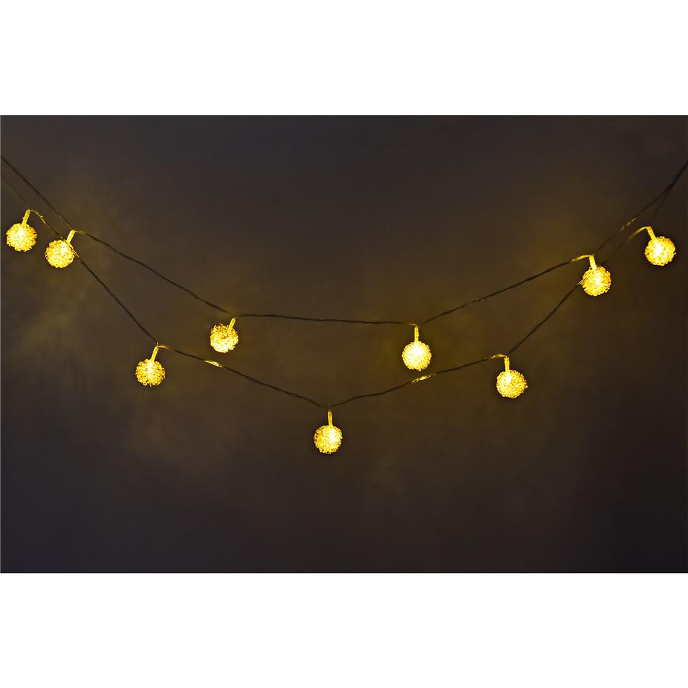 ไฟตกแต่ง LED CARINI 1575 BALL 2 เมตร WARM WHITE