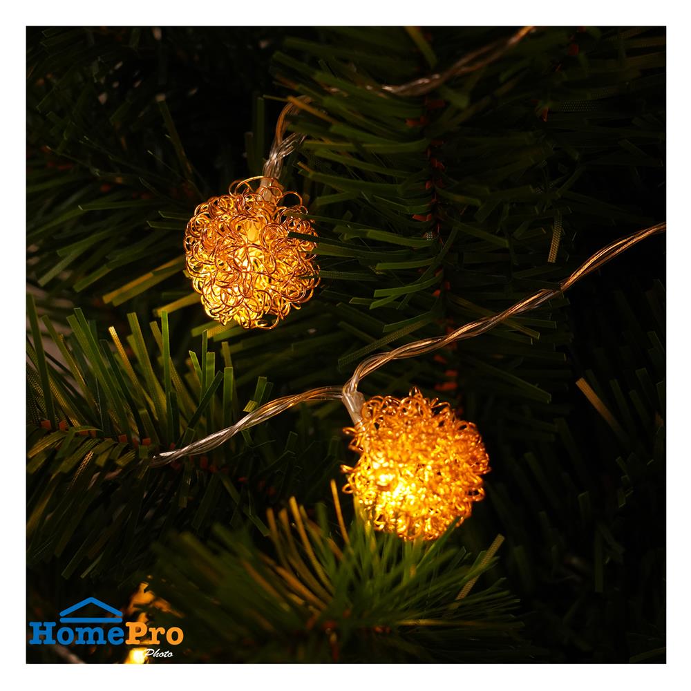 ไฟตกแต่ง LED CARINI 1575 BALL 2 เมตร WARM WHITE