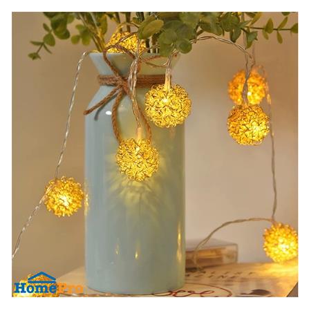 ไฟตกแต่ง LED CARINI 1575 BALL 2 เมตร WARM WHITE_0