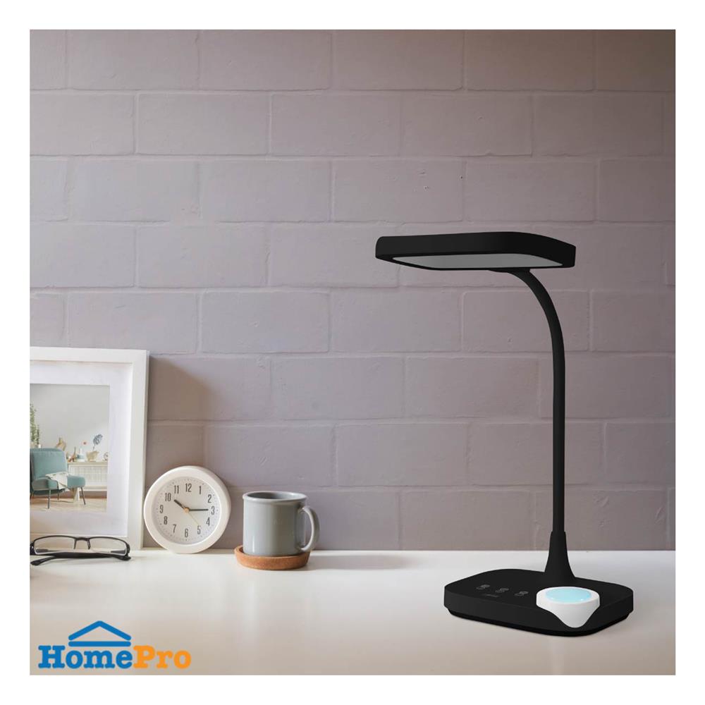 ไฟอ่านหนังสือ LED LAMPTAN DROPLET-BK 10 วัตต์ COOL WHITE สีดำ