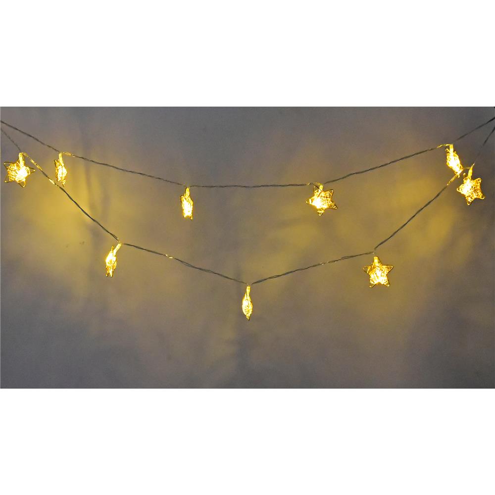 ไฟตกแต่ง LED CARINI 1143 STAR 2 เมตร WARM WHITE