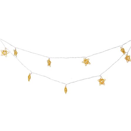 ไฟตกแต่ง LED CARINI 1143 STAR 2 เมตร WARM WHITE