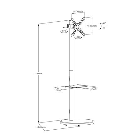 ขาตั้งทีวี MOVADA H078_6