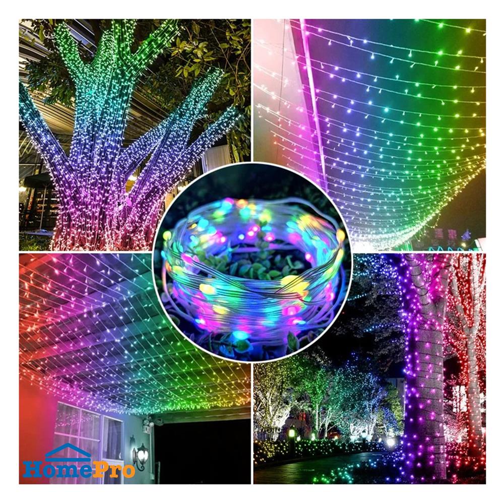 ไฟตกแต่ง LED CARINI STRING LIGHT 1123 10 เมตร RGB