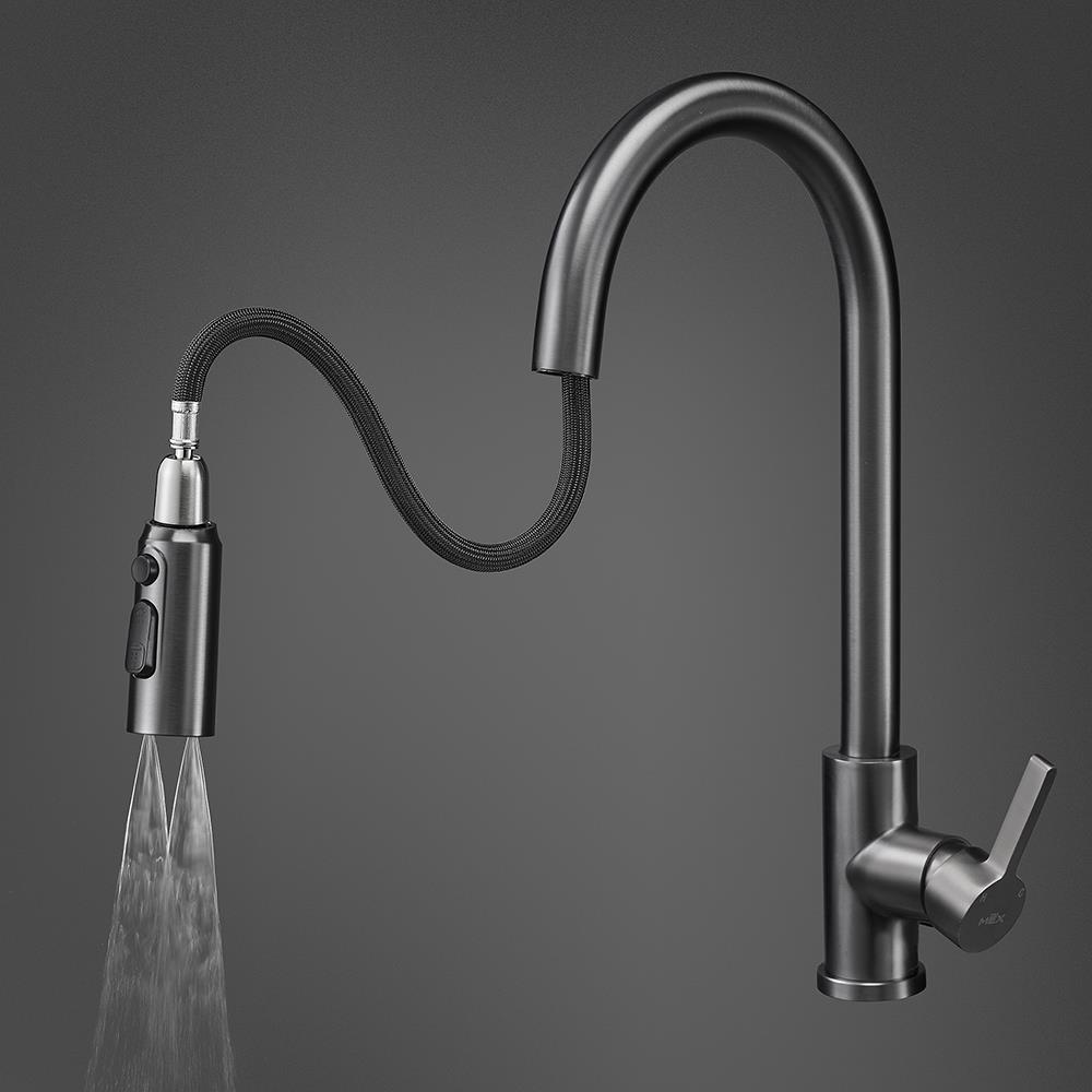 ก๊อกซิงค์ผสมเคาน์เตอร์ MEX TMS03GM