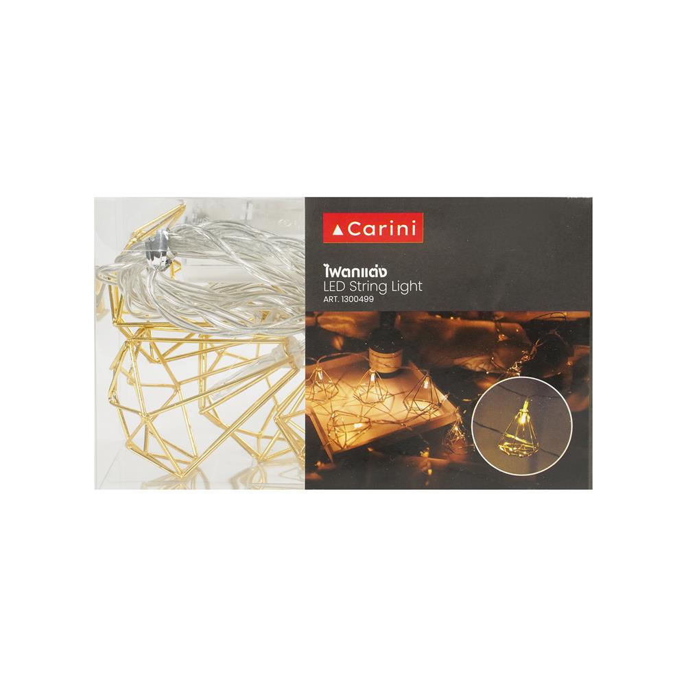 ไฟตกแต่ง LED CARINI 1277 DIAMOND 2 เมตร WARM WHITE