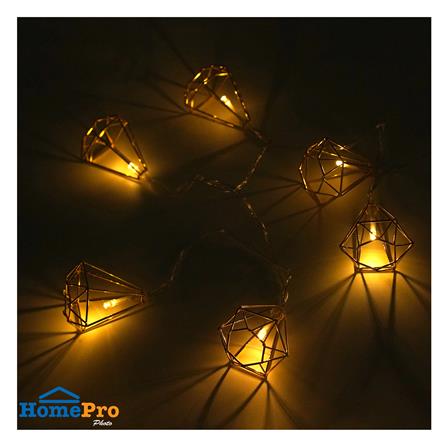 ไฟตกแต่ง LED CARINI 1277 DIAMOND 2 เมตร WARM WHITE_4