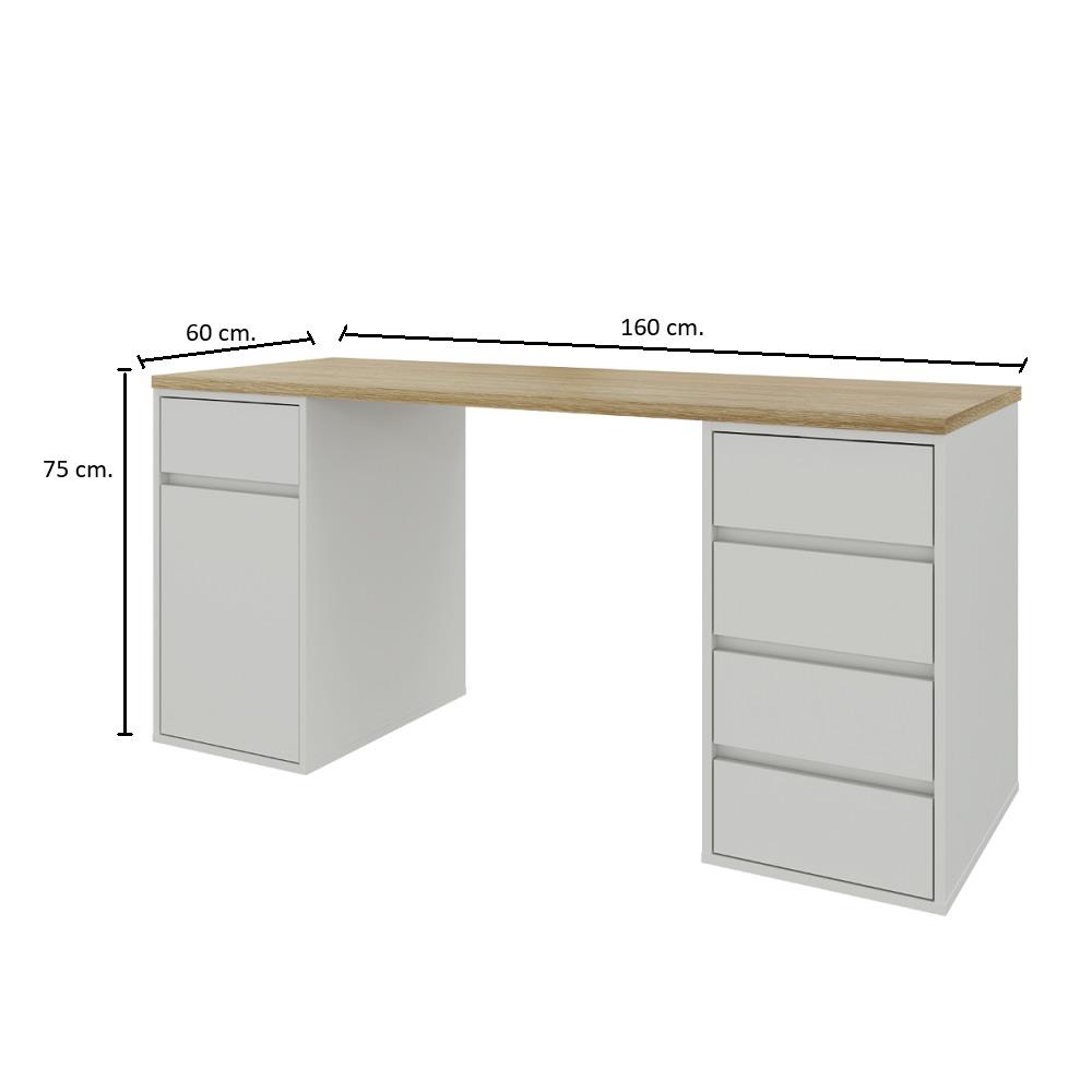โต๊ะอเนกประสงค์ SB FURNITURE EXTRIO 160 ซม. สีเทา