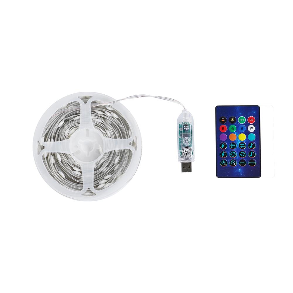 ไฟตกแต่ง LED CARINI STRING LIGHT 1123 10 เมตร RGB