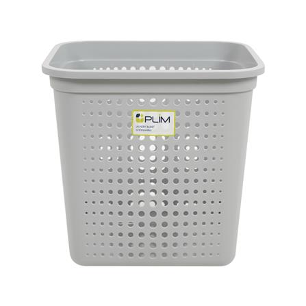 ตะกร้าผ้าเหลี่ยม PLIM BUBBLE HH-1220 SIZE S สีเทา_2