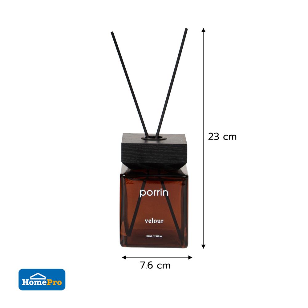 ก้านหอมปรับอากาศ PORRIN VELOUR 200 มล.