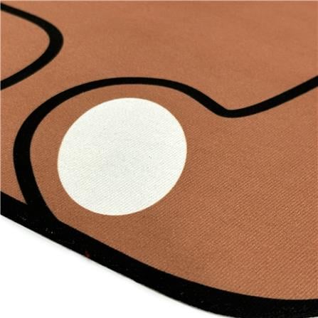 พรมพียู SNAZZ TEDDY 38x58 ซม. สีน้ำตาล_2