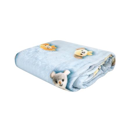 ผ้าห่ม HOME LIVING STYLE PUP 50x60 นิ้ว สี BLUE_0