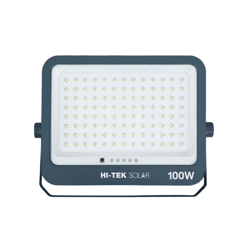 สปอตไลท์ SOLAR HI-TEK NUEVO 100 วัตต์ DAYLIGHT สีเทา