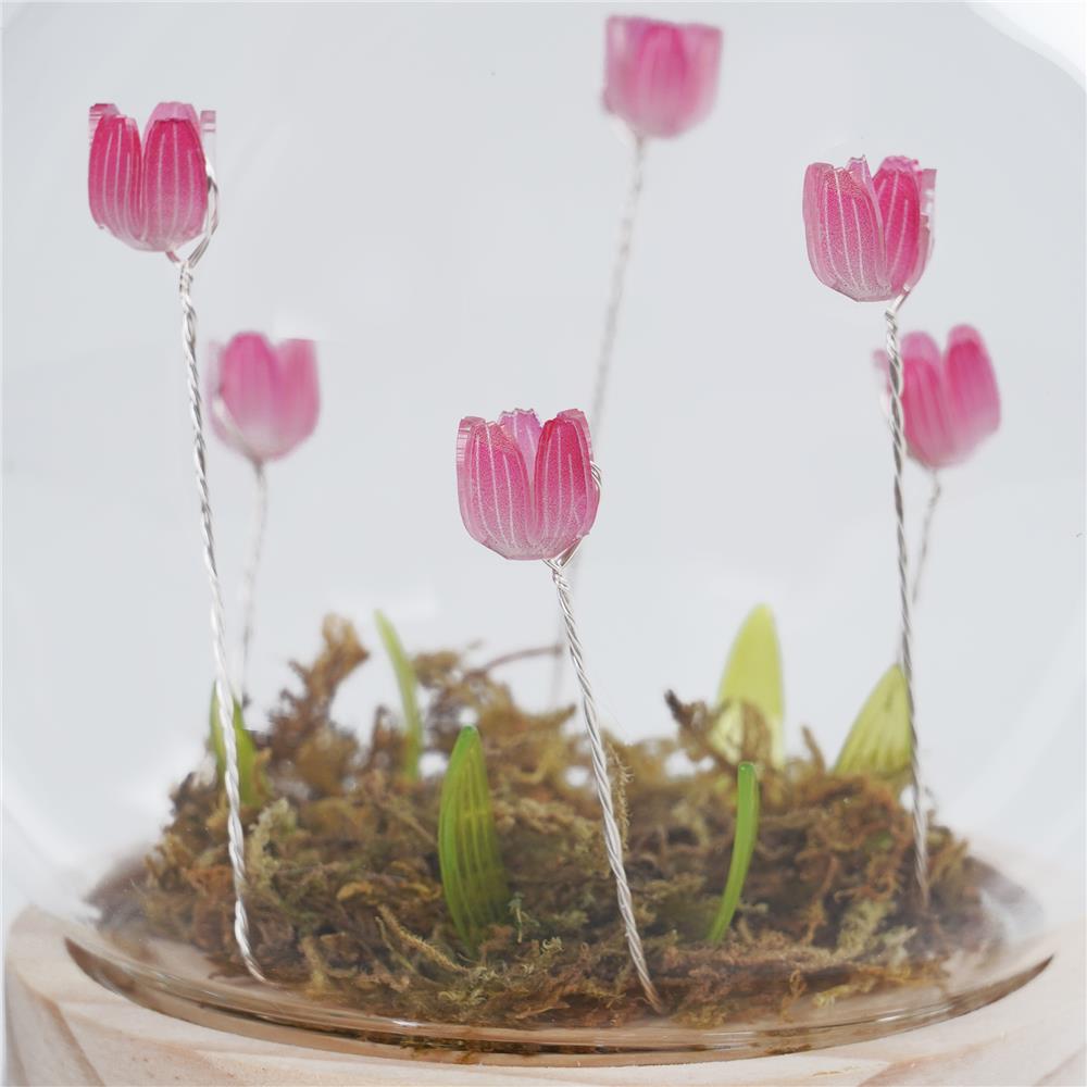 กล่องไฟตกแต่ง SNAZZ บอลแก้ว TULIP LAVENDER