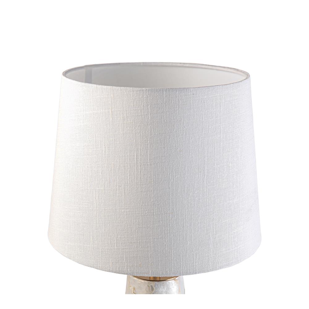 ไฟตั้งโต๊ะ CARINI MT23610 สีขาว/ทอง