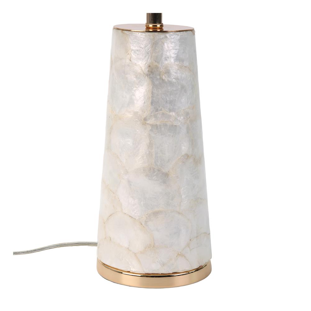 ไฟตั้งโต๊ะ CARINI MT23610 สีขาว/ทอง