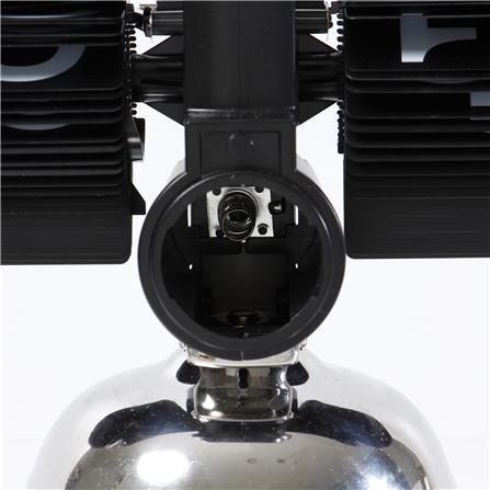 นาฬิกาตั้งโต๊ะเหล็ก SNAZZ MC1 8.6x6.4 นิ้ว สีเงิน_3