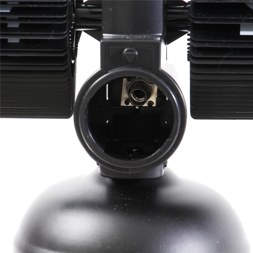 นาฬิกาตั้งโต๊ะเหล็ก SNAZZ MC1 8.6x6.4 นิ้ว สีดำ