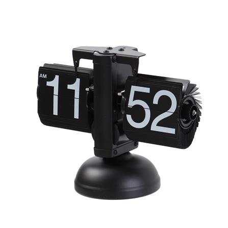 นาฬิกาตั้งโต๊ะเหล็ก SNAZZ MC1 8.6x6.4 นิ้ว สีดำ_1