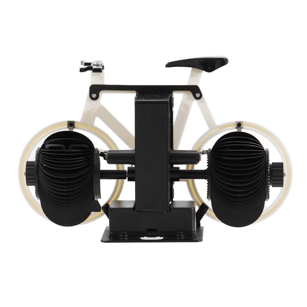 นาฬิกาตั้งโต๊ะ SNAZZ MC3 BICYCLE 8.2x4.9 นิ้ว สีขาว