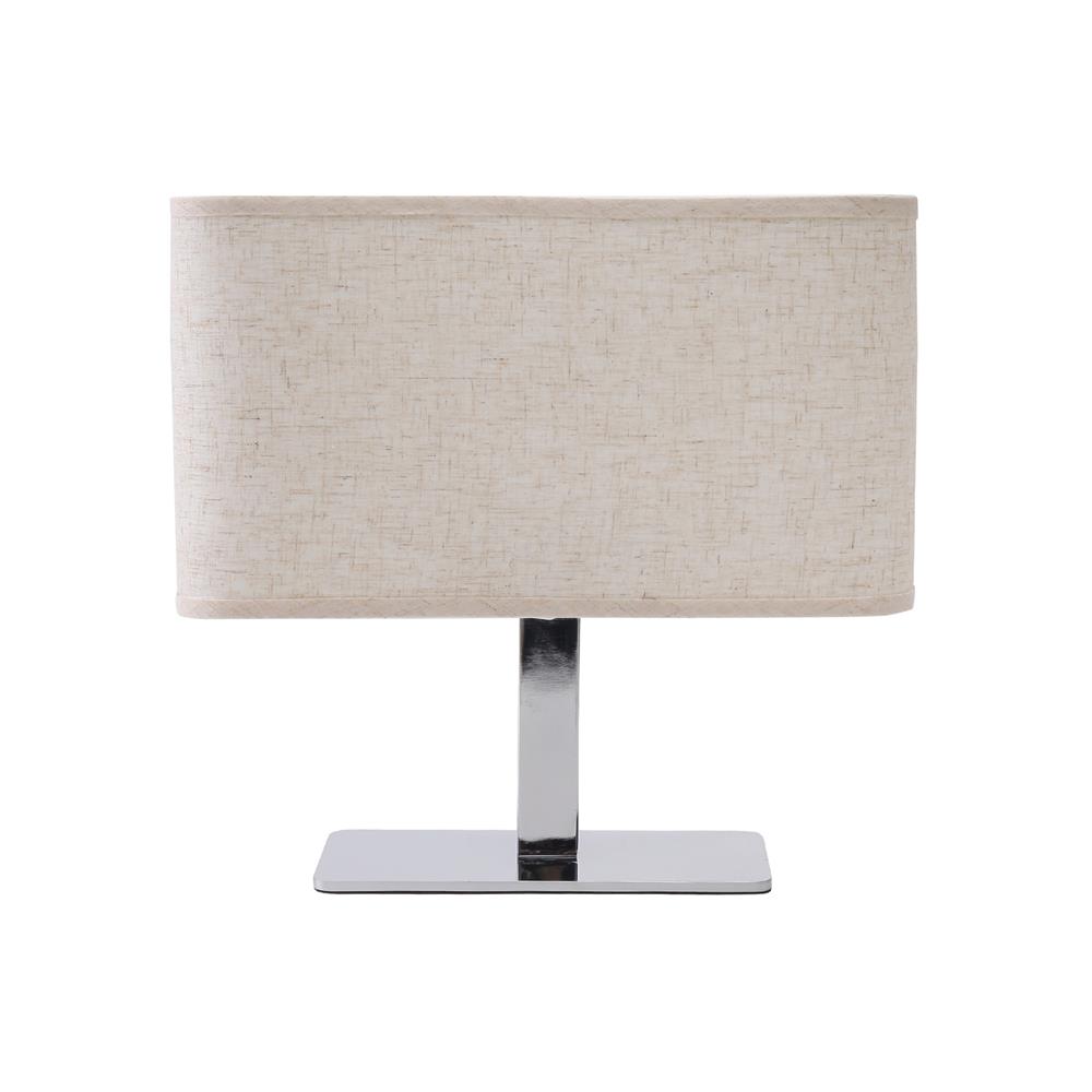 ไฟตั้งโต๊ะ CARINI MT24322WH สีขาว/เงิน