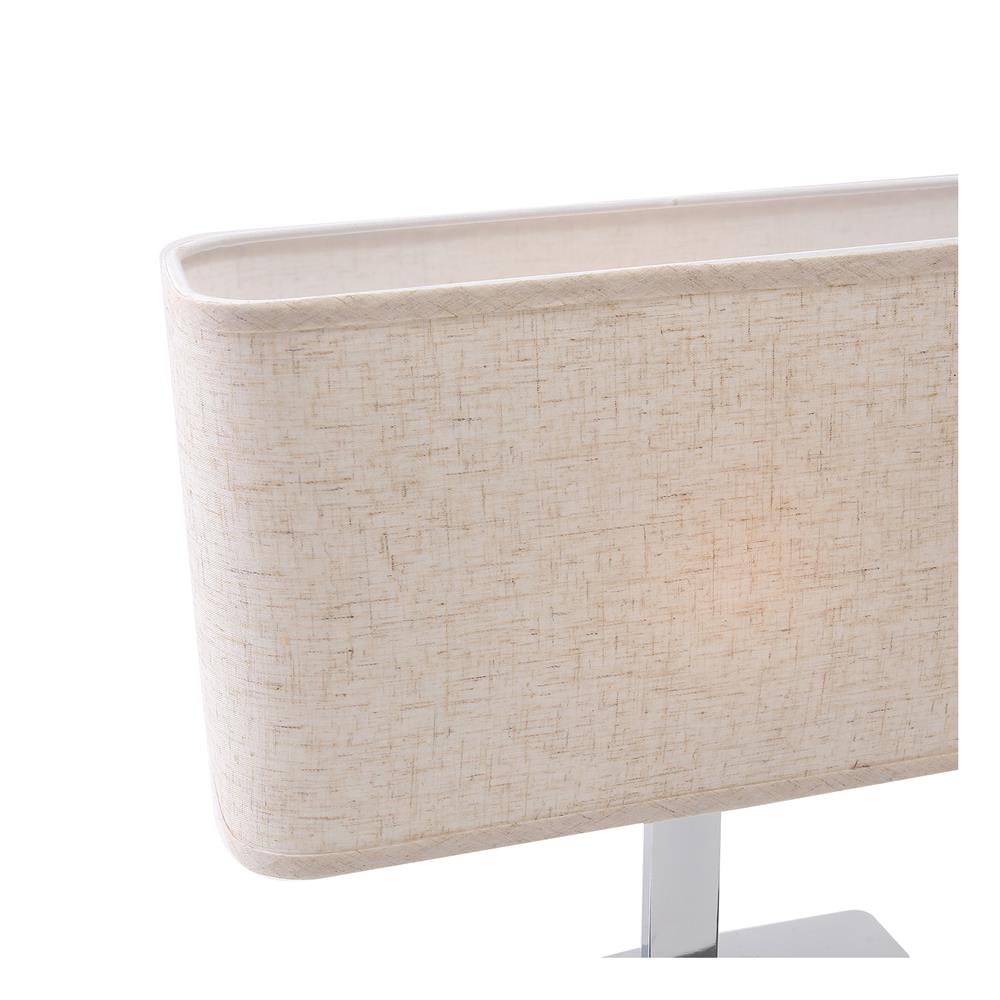 ไฟตั้งโต๊ะ CARINI MT24322WH สีขาว/เงิน