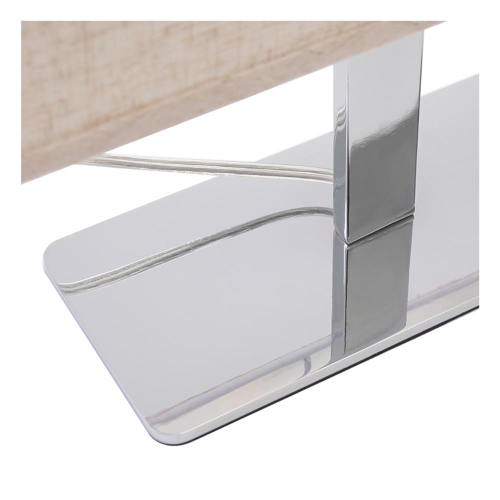 ไฟตั้งโต๊ะ CARINI MT24322WH สีขาว/เงิน