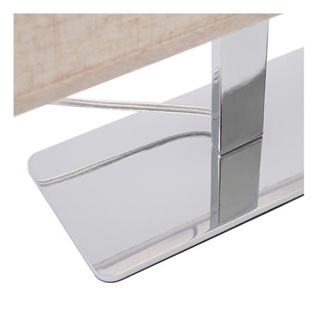 ไฟตั้งโต๊ะ CARINI MT24322WH สีขาว/เงิน_2