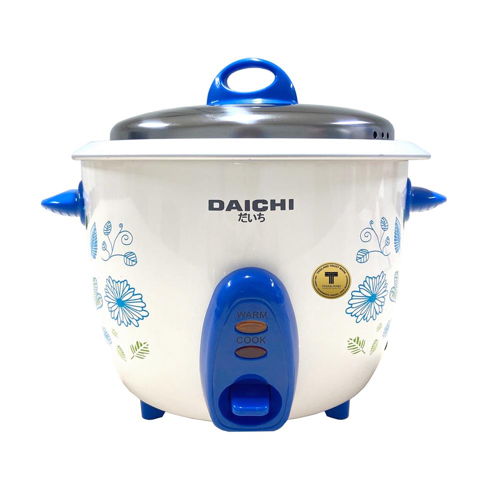 หม้อหุงข้าวธรรมดา DAICHI RC-106 1 ลิตร สีน้ำเงิน