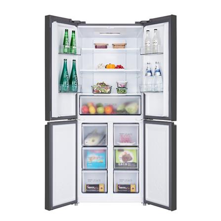 ตู้เย็น MULTI DOOR TCL RT43GPCDB 14.1 คิว กระจกดำ_4