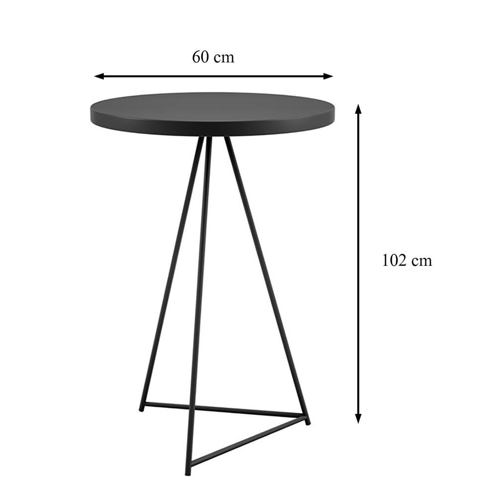โต๊ะบาร์สนาม SPRING DANNY 60 ซม. สีดำ