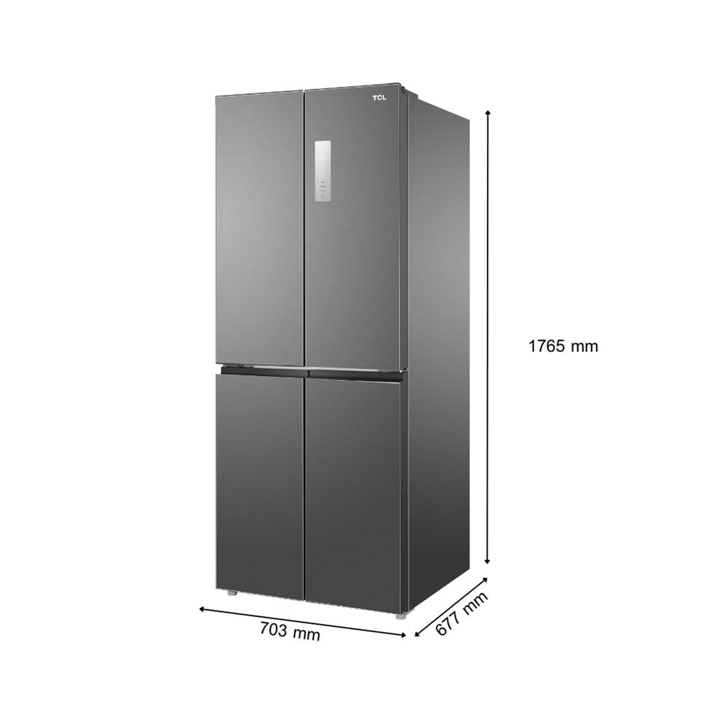 ตู้เย็น MULTI DOOR TCL RT43MPCDG 14.1 คิว สีเทา