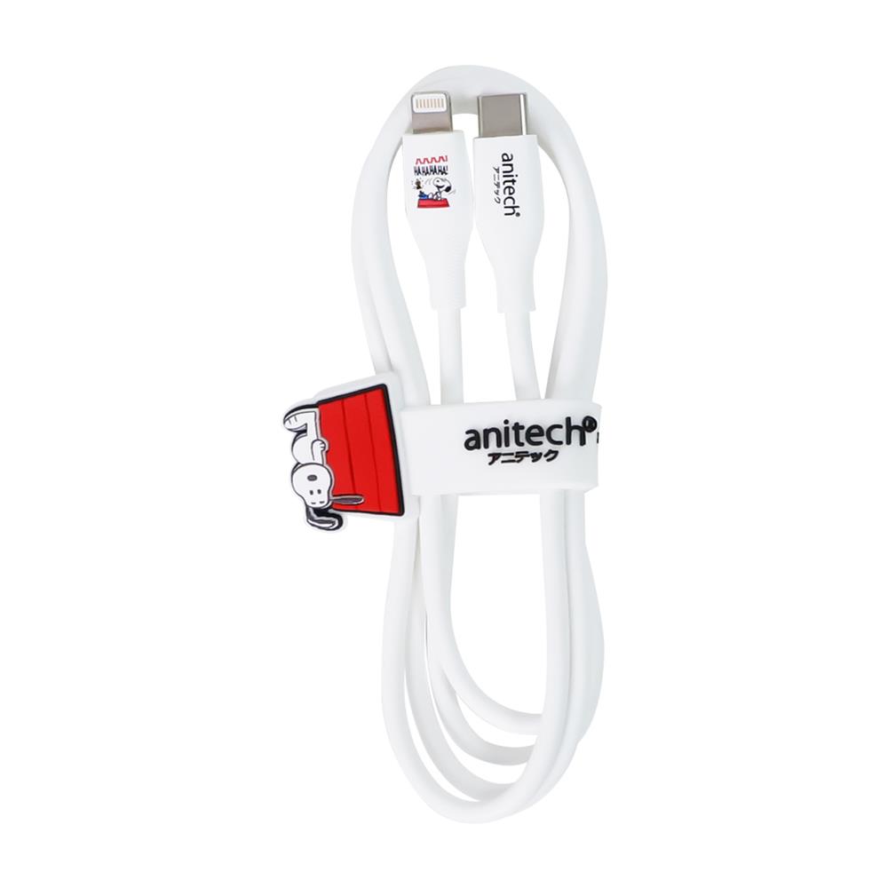 สายชาร์จ TYPE-C to LIGHTING ANITECH SNPL001 สีขาว