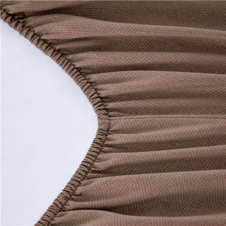 ชุดผ้าปูที่นอน 6 ฟุต (ชุด 3 ชิ้น) OMAZZ PAUL TAILOR ESPRESSO_6