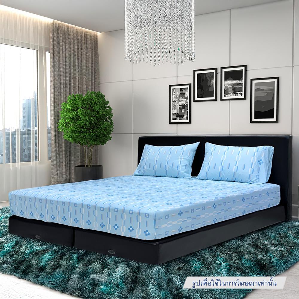 ชุดผ้าปูที่นอน 5 ฟุต (ชุด 5 ชิ้น) STEVENS SOFTEX CN12