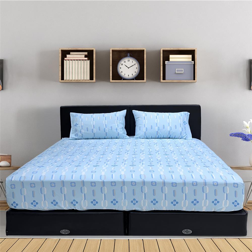 ชุดผ้าปูที่นอน 5 ฟุต (ชุด 5 ชิ้น) STEVENS SOFTEX CN12