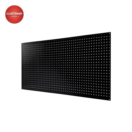 แผงเหล็กแขวนเครื่องมือ CUSTOMAI PEGBORD SIZE XL 120x60 ซม. สีดำ_0