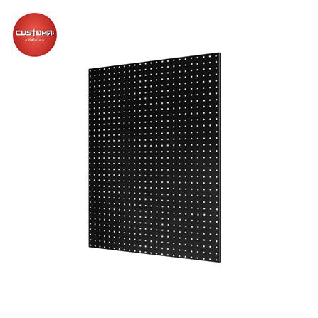 แผงเหล็กแขวนเครื่องมือ CUSTOMAI PEGBORD SIZE S 60x40 ซม. สีดำ_0