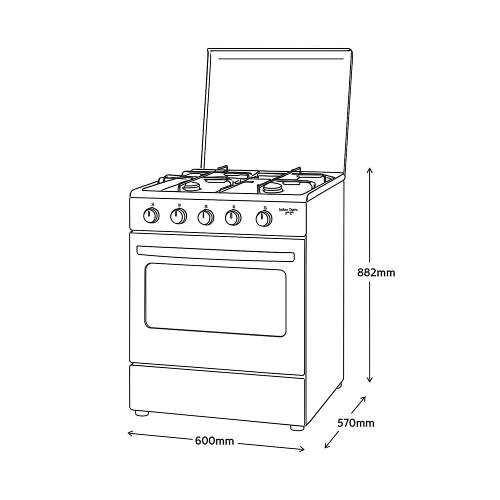 เตาปรุงอาหารแก๊ส LUCKY FLAME LF-351