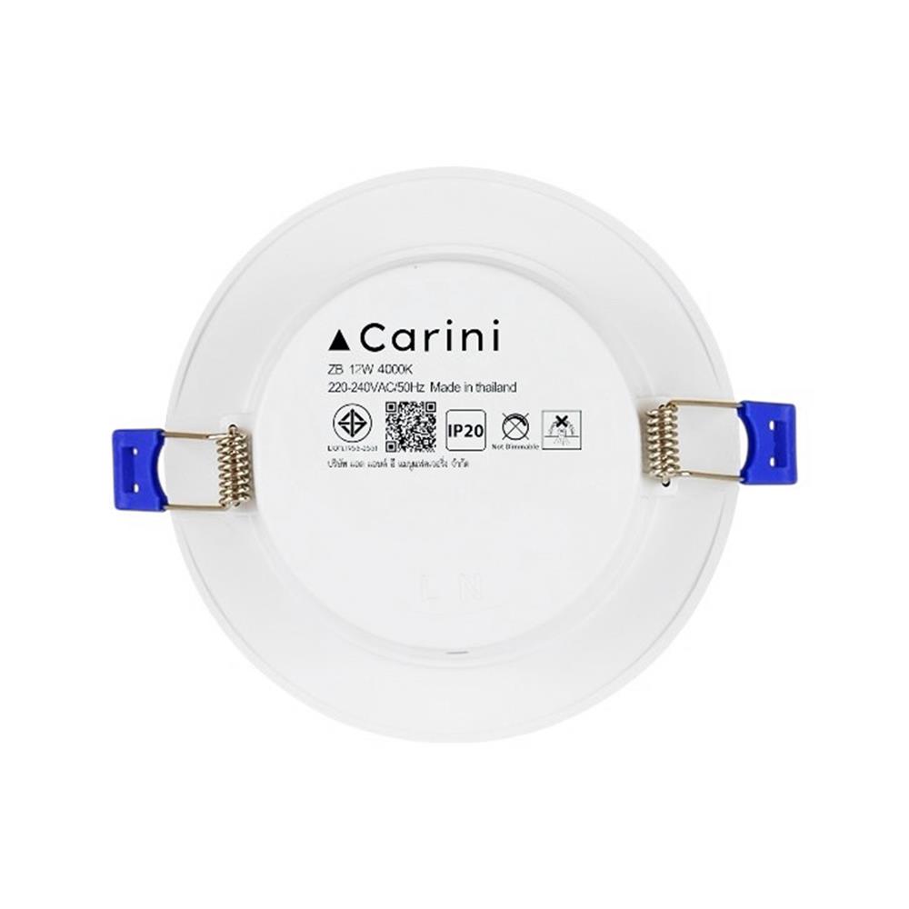 ดาวน์ไลท์ LED CARINI ZB 4.7 นิ้ว 15 วัตต์ COOL WHITE สีขาว